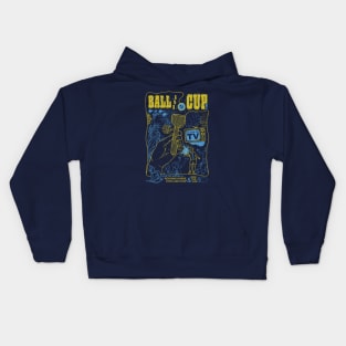 Ball and Cup -  a game of cunning and skill! Kids Hoodie